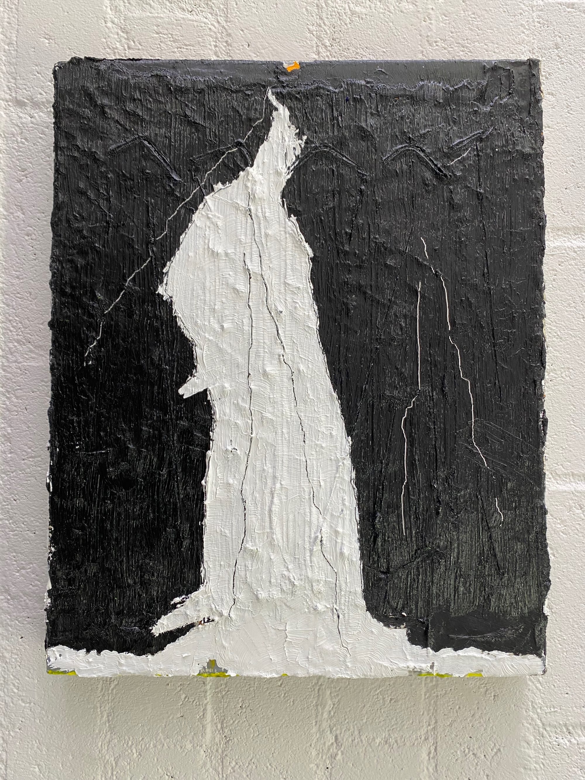 On the Border -Landscape 2024  40x50x3 cm olieverf/linnen.