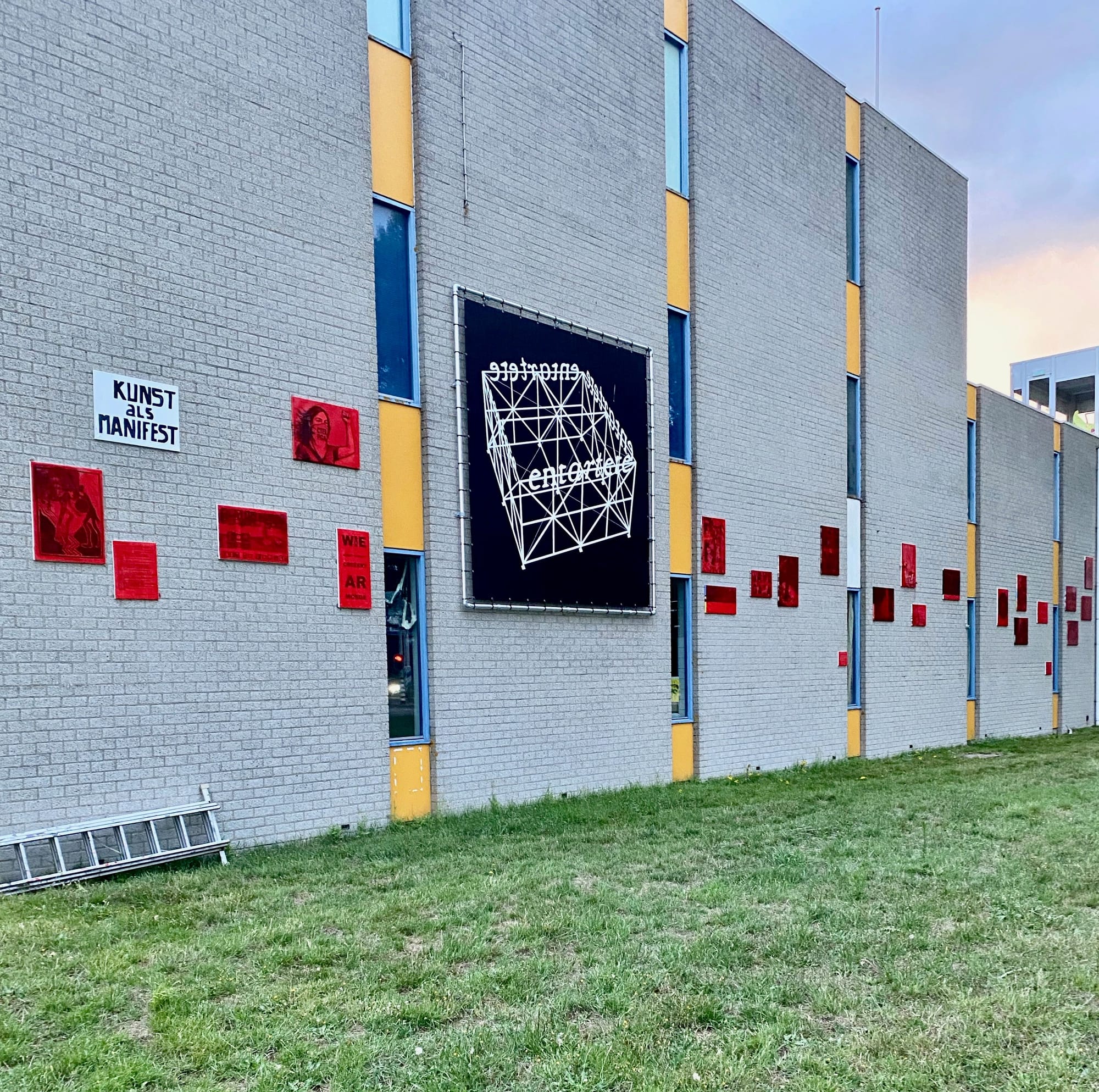 Entartete 2024/2025  "De Rode Lijn" steun aan GAZA - de demonstraties.