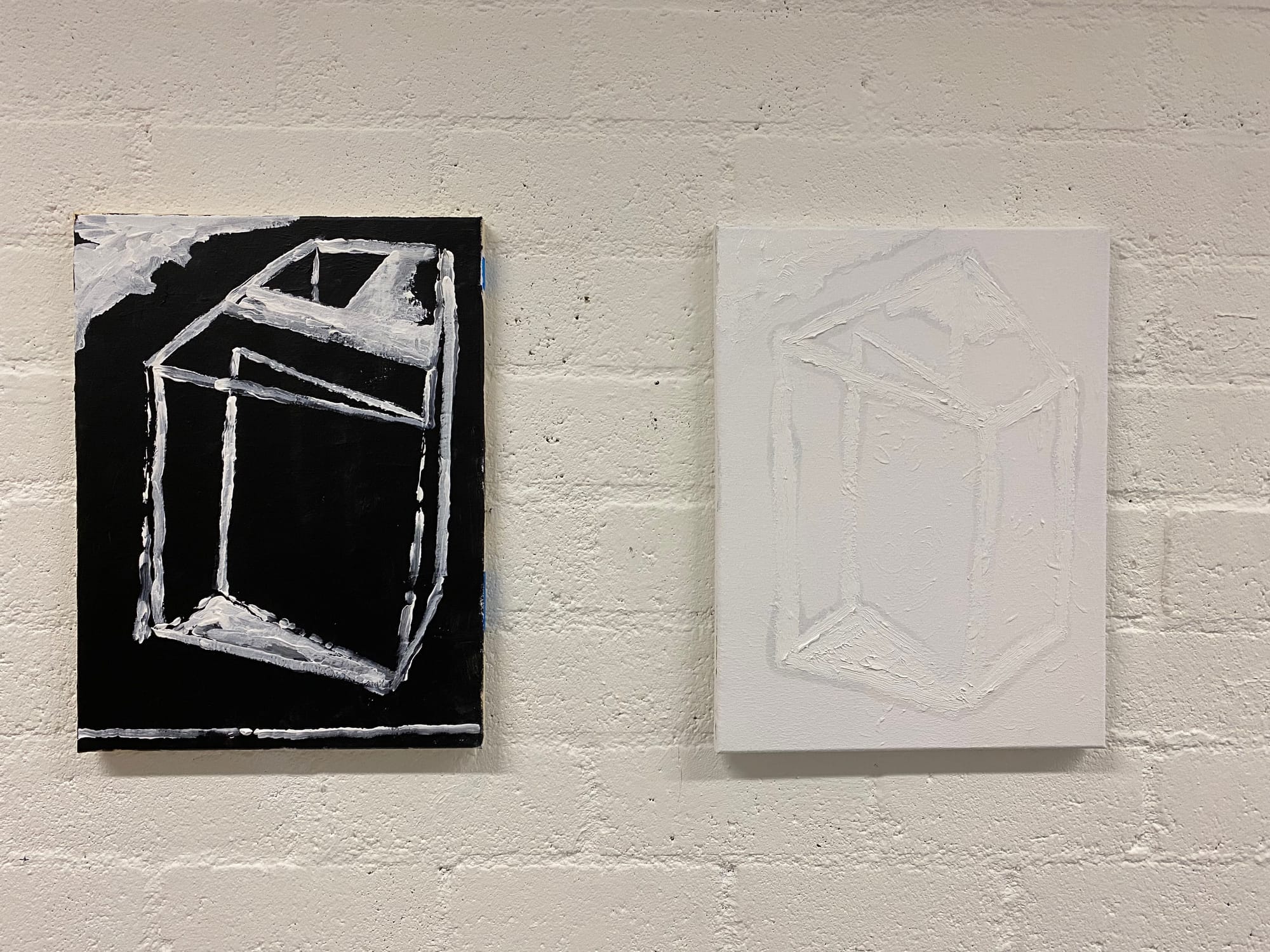 Apparently A House - On the Border 2026 mixed media