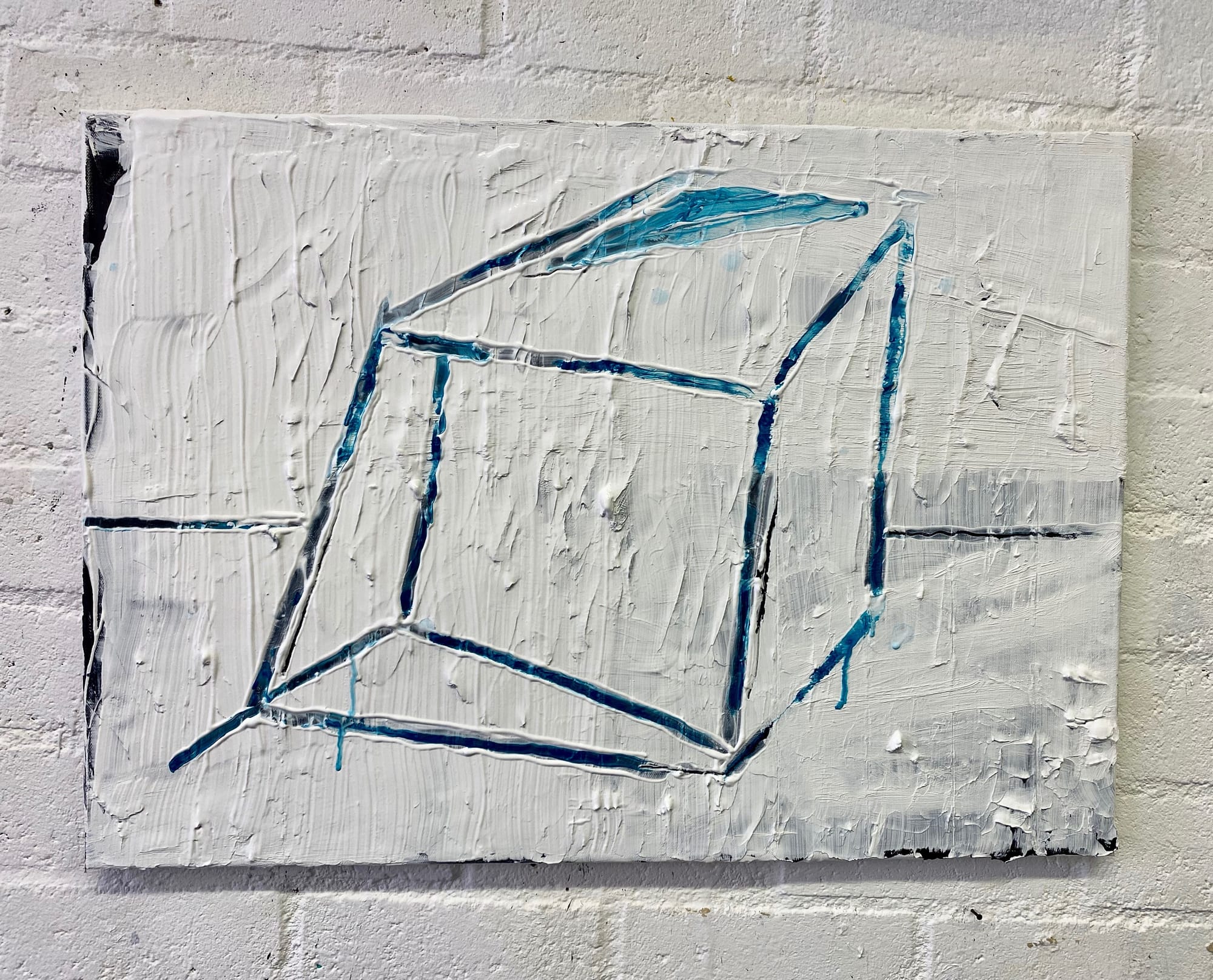 Apparently a House/ On the Border 2026  50x60x3cm