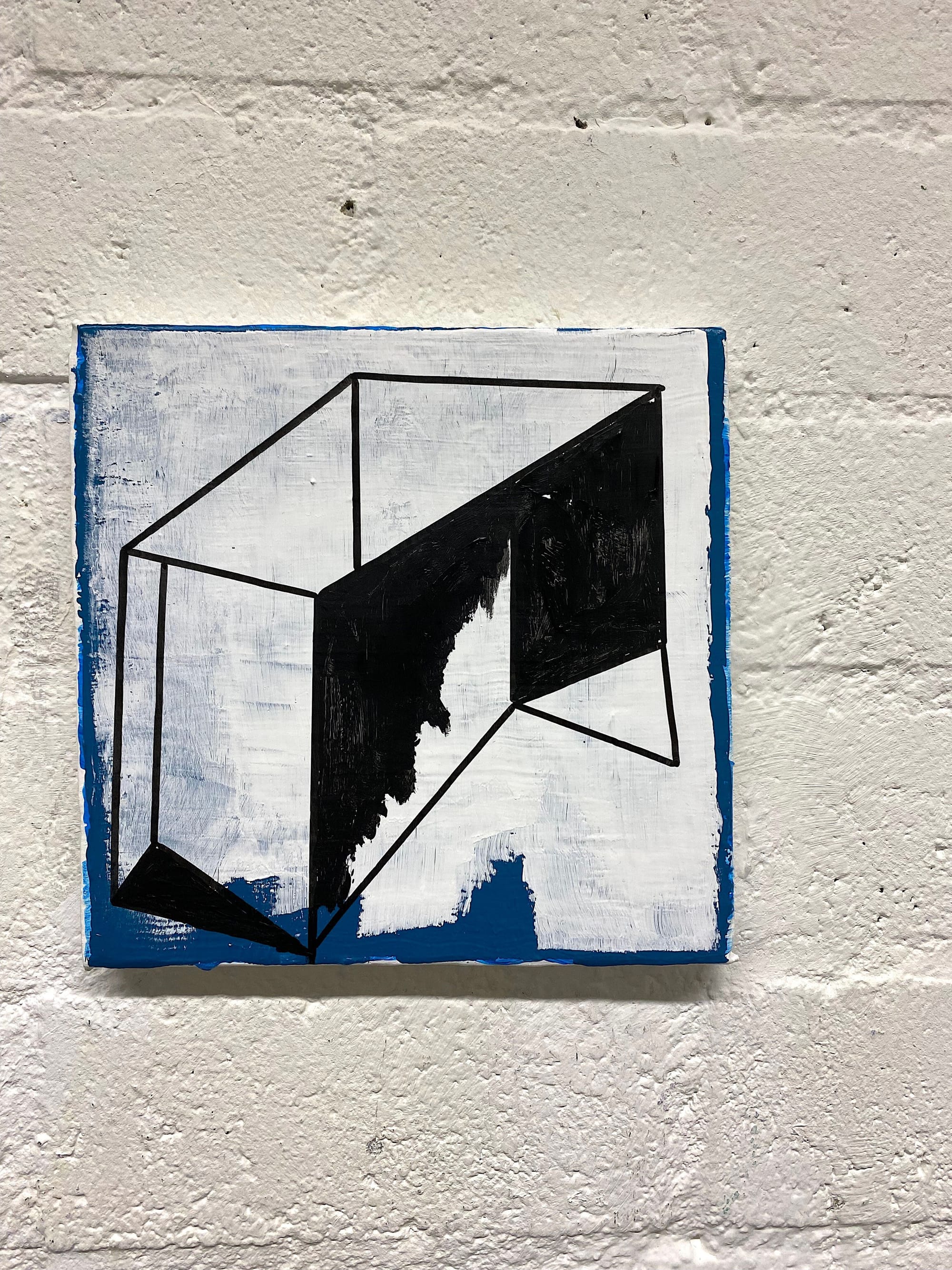 Apparently a House 2026  20x20x2 cm Acryl