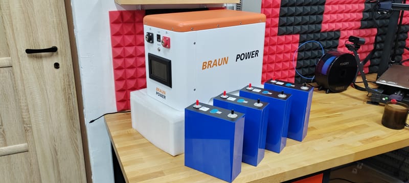 DIY Box 12V/24V Braun Power Akumulator DIY 12V