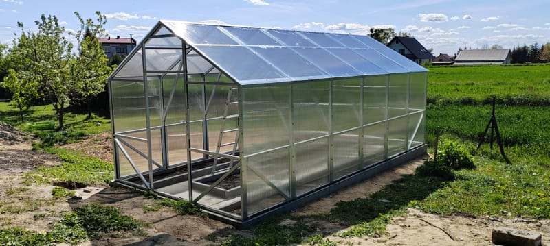 Szklarnia/Cieplarnia Z Poliwęglanu Model Victoria 3x6m