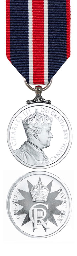 Médaille du couronnement du Roi Charles III