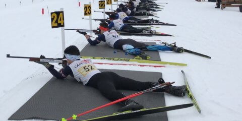 Compétition de Biathlon
