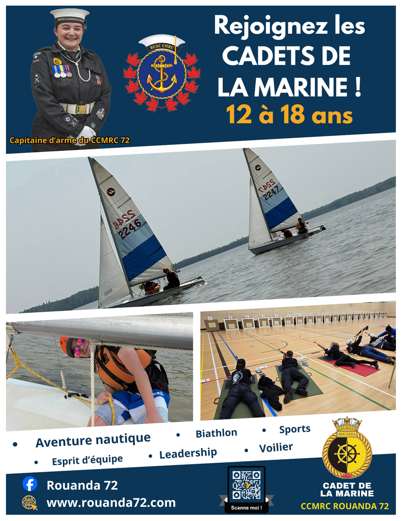 Début de la traversée 2025-2026 / NOUVEAUX CADETS