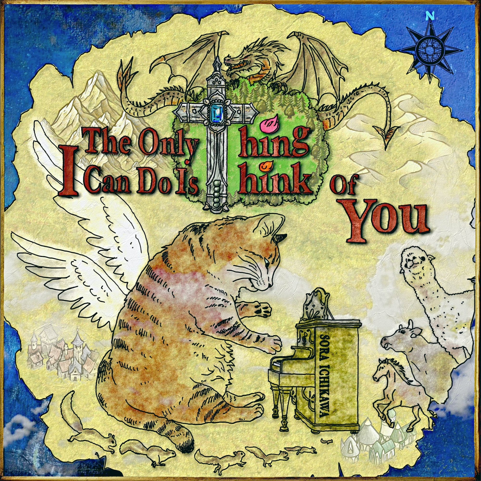 市川空 album “The Only Thing I Can Do Is Think Of You”