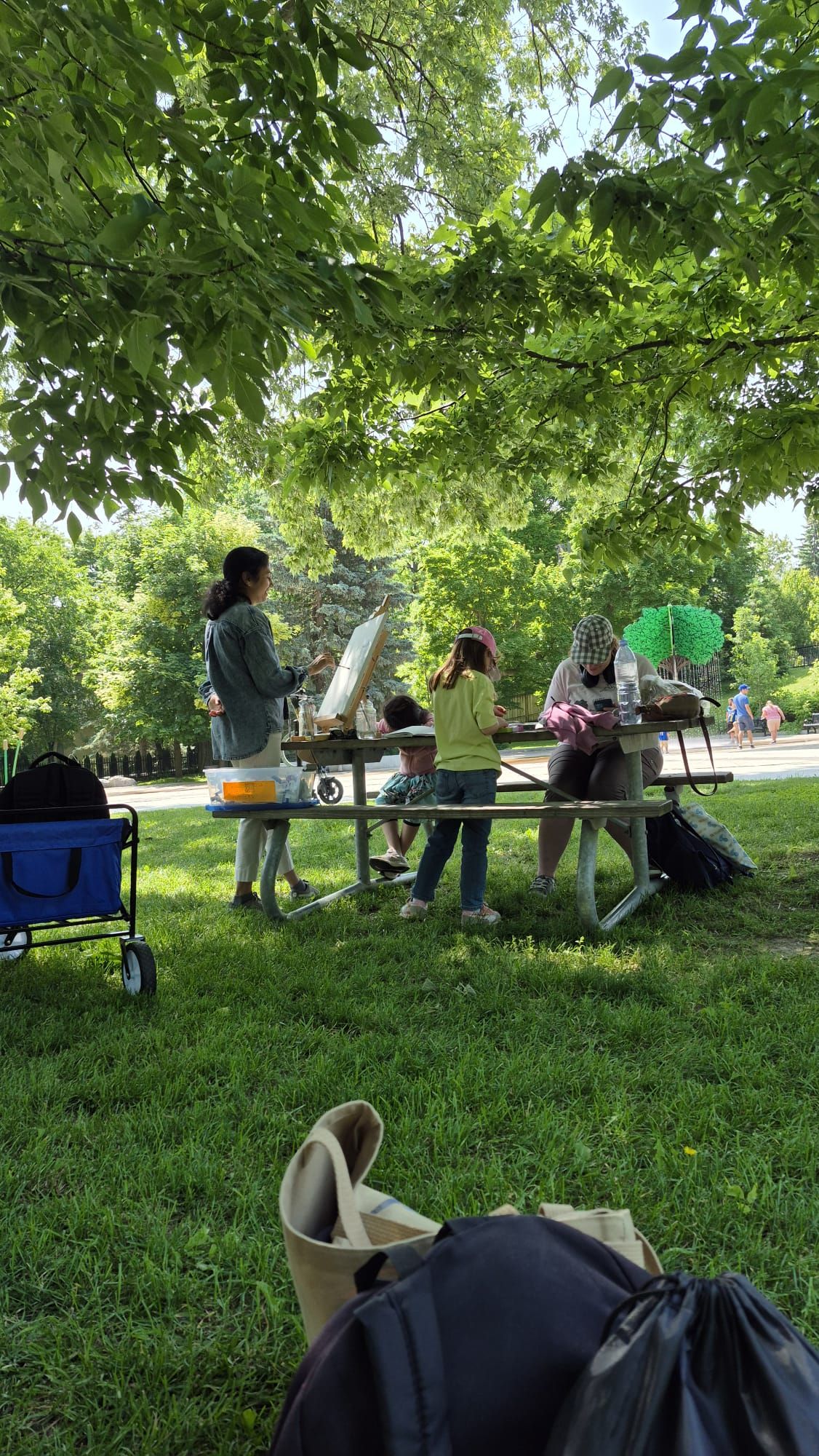 Plain air painting sessions 