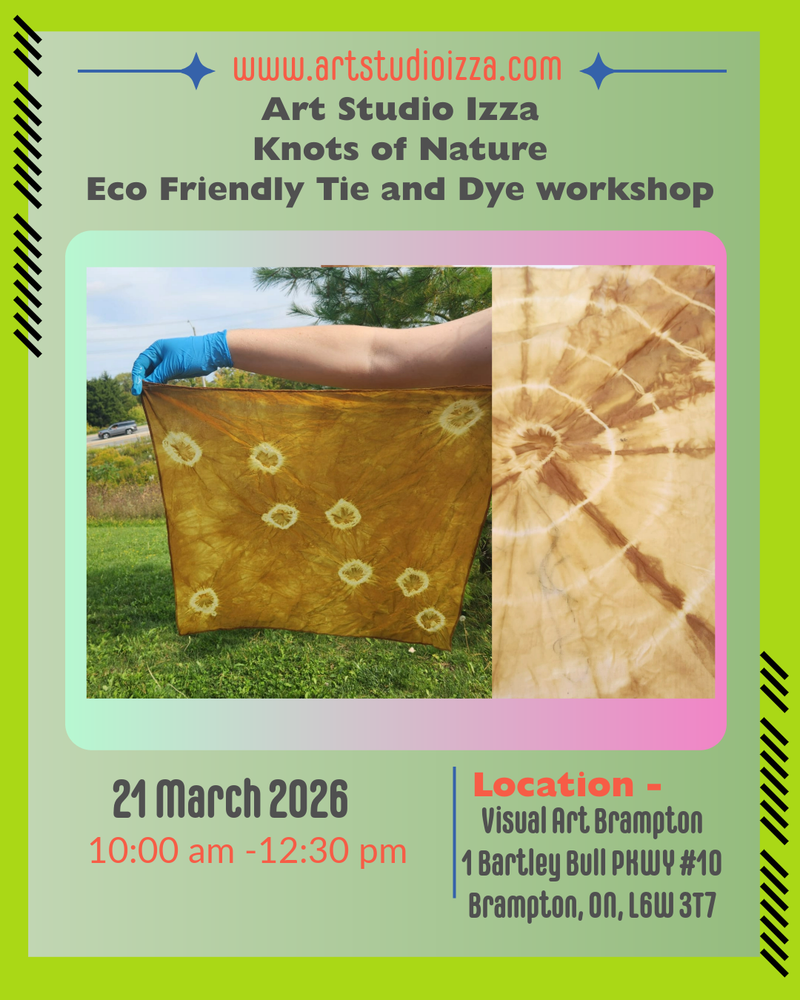 Knots of Nature: Eco friendly Tie and Dye Workshop