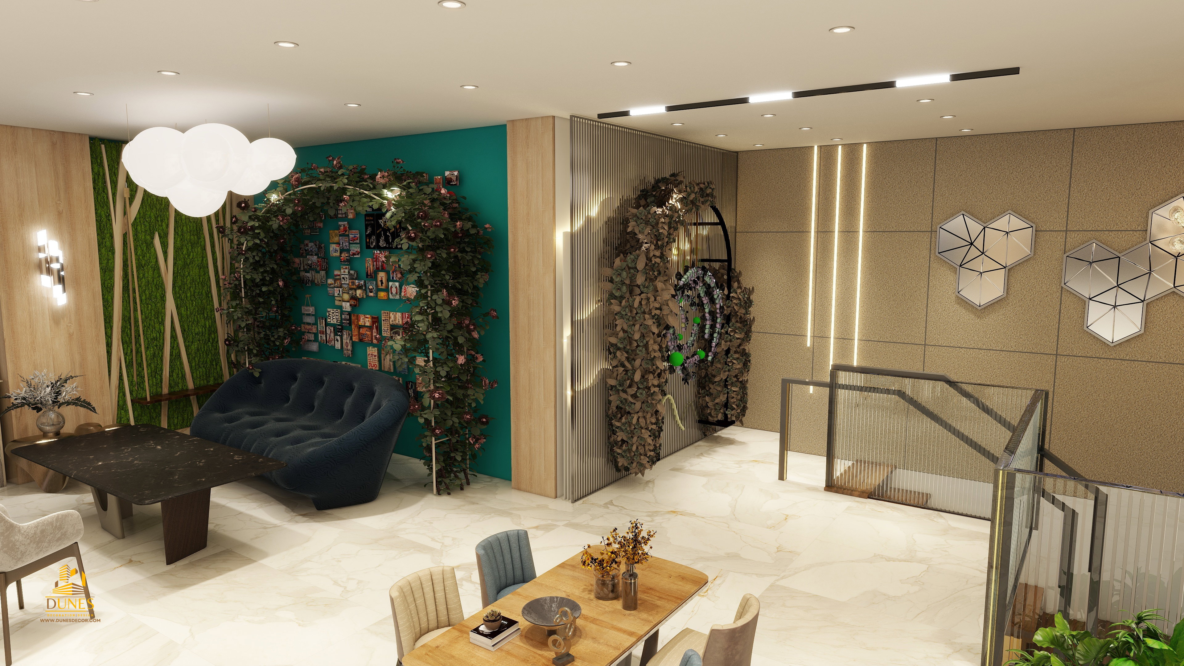 Design and supervision of Vivian Restaurant in Irbid