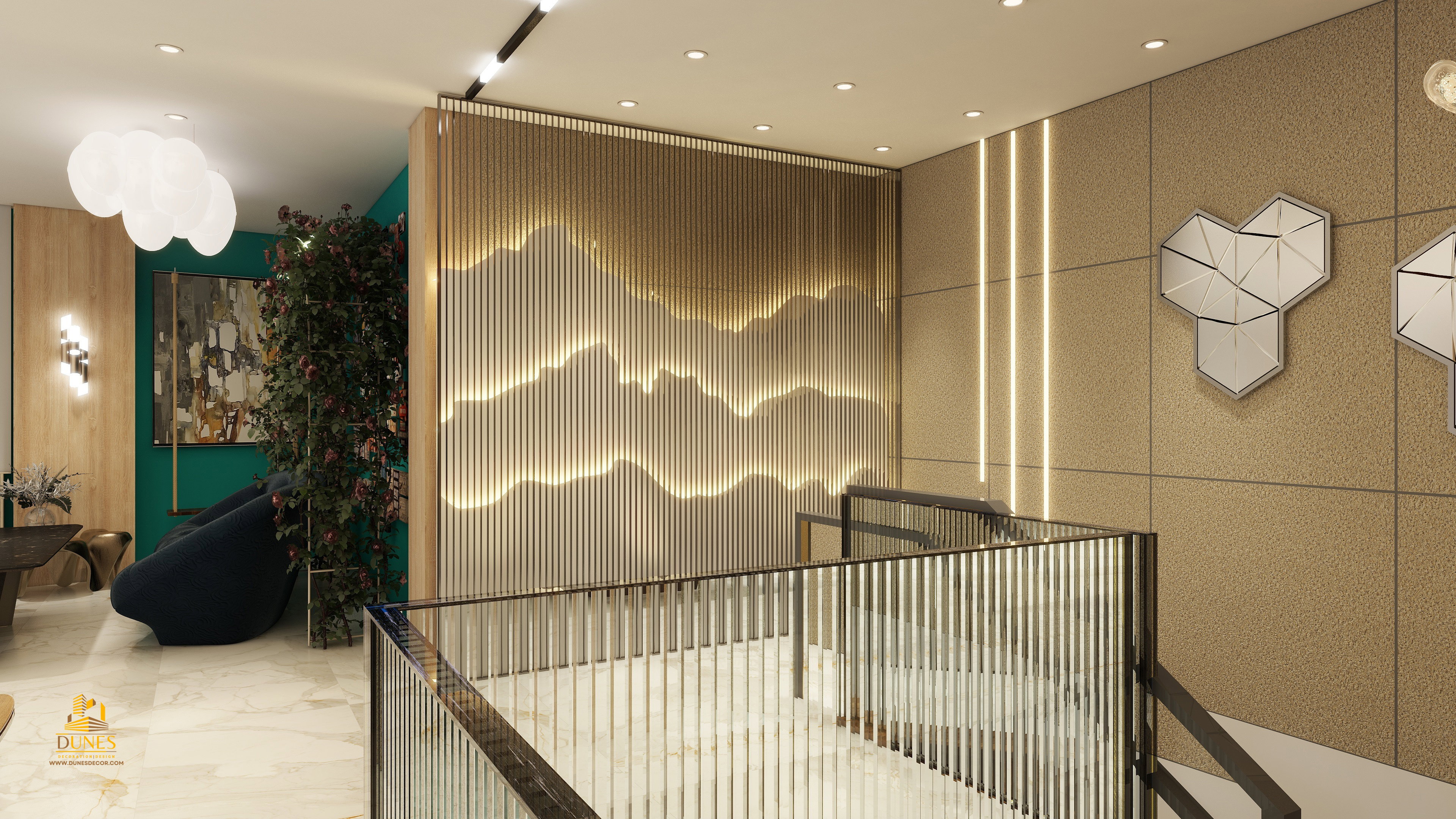Design and supervision of Vivian Restaurant in Irbid