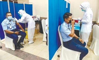 503) COMPLETE VACCINATION OR FACE ACTION, MINISTRY STAFF TOLD - THE SUN - 31/07/2024