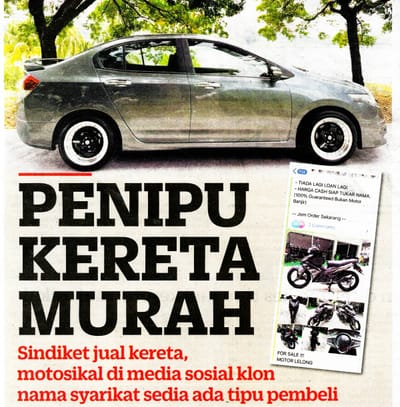 507) PENIPU KERETA MURAH - KOSMO - 05/08/2024