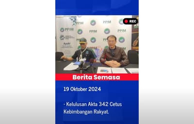 584) KELULUSAN AKTA 342 CETUS KEBIMBANGAN RAKYAT - AATV RAKYAT NEWS - 19/10/2024