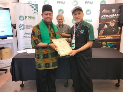 608) AKTIVITI | PPIM LANTIK YBHG DATO' SERI PROF DR MOHAMMAD FAIRUS KHAIRUDDIN SEBAGAI PENASIHAT PPIM - PPIM - 20/11/2024