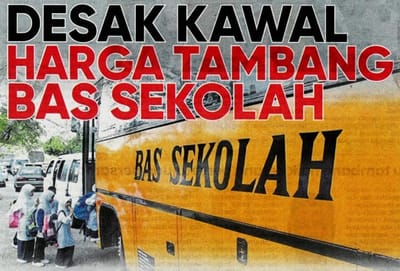 640) DESAK KAWAL HARGA TAMBANG BAS SEKOLAH - SINAR HARIAN  - 11/01/2025