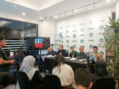 650) US TARIK DIRI DARIPADA WHO: MALAYSIA PERLU MENIMBANG LANGKAH SERUPA - SIDANG MEDIA PPIM - 24/01/2025