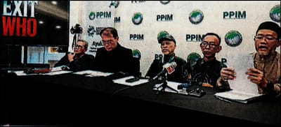 654) MALAYSIAN MUSLIM CONSUMERS ASSOCIATION - MALAYSIA SHOULD WITHDRAW FROM WHO - SIN CHEW DAILY - 25/01/2025