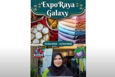 670) EXPO RAYA GALAXY SERENDAH RM13 SEHARI DI GALAXY AMPANG MALL - AIZAT ASHRAF - 11/02/2025