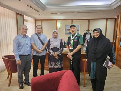 681) AKTIVITI | KUNJUNGAN HORMAT PPIM KE ATAS TIMBALAN KSU (DASAR DAN ANTARABANGSA) KESUMA - PPIM - 17/02/2025