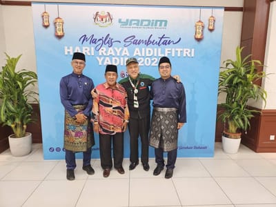 737) AKTIVITI | MAJLIS PELUNCURAN EJEN DAKWAH YADIM DAN JAMUAN HARI RAYA AIDILFITRI - PPIM - 24/04/2025