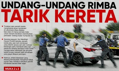 791) UNDANG-UNDANG RIMBA TARIK KERETA - SINAR HARIAN - 05/07/2025