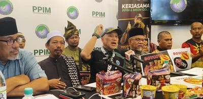 809) “BOIKOT PRODUK BERKAITAN ISRAEL” – PPIM GESA BOIKOT MI SEGERA MAGGI – SIN CHEW DAILY – 01/08/2025