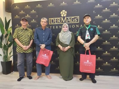 849) AKTIVITI | PPIM ADAKAN KUNJUNGAN KE IBU PEJABAT DERMAGS INTERNATIONAL - 18/09/2025