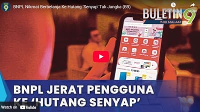 900) BNPL NIKMAT BERBELANJA KE HUTANG ‘SENYAP’ TAK JANGKA (B9) - BULETIN TV9 - 04/10/2025