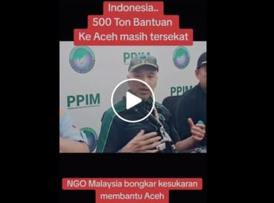 955) NGO MALAYSIA BONGKAR KESUKARAN MEMBANTU ACEH - EHAILING.FM - 19/12/2025