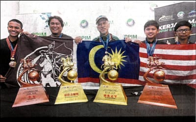 960) PEMANAH KITA KAUT TIGA EMAS - HARIAN METRO - 24/12/2025