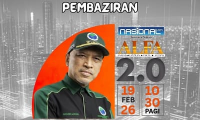 1026) ALFA 2.0: TOQQI KUPAS ISU “PEMBAZIRAN” - NASIONAL FM - 19/02/2026