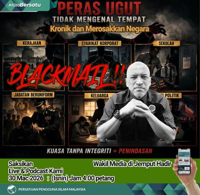 1103) SESI PODCAST | BLACKMAIL: PERAS UGUT TIDAK MENGENAL TEMPAT - PPIM - 30/03/2026