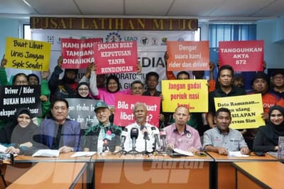 1105) 11 NGO DESAK MORATORIUM AKTA PEKERJA GIG 2025 - SINAR HARIAN - 30/03/2026