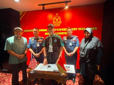 1243) AKTIVITI | KUNJUNGAN HORMAT PPIM KE JABATAN BOMBA DAN PENYELAMAT WILAYAH PERSEKUTUAN - PPIM - 13/07/2026