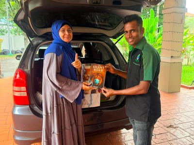 1247) PPIM TERIMA SUMBANGAN BUKU “THE SILENT ROAR: A COVID AWAKENING IN THE LION CITY” UNTUK EDARAN PERCUMA - PPIM - 15/07/2026