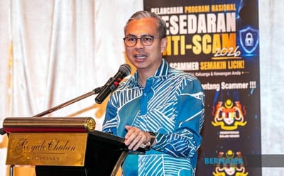 1286) KEMPEN KESEDARAN ANTIPENIPUAN DALAM TALIAN PERLU DIPERLUAS KE LUAR BANDAR - FAHMI - BERNAMA - 20/08/2026