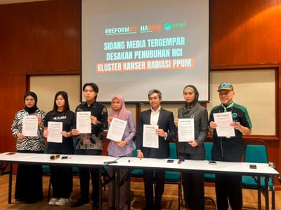 AKTIVITI | SIDANG MEDIA KHAS DESAKAN PENUBUHAN RCI BAGI MEMBONGKAR KLUSTER KANSER DAN MANIPULASI DATA RADIASI PPUM - PPIM - 21/09/2026