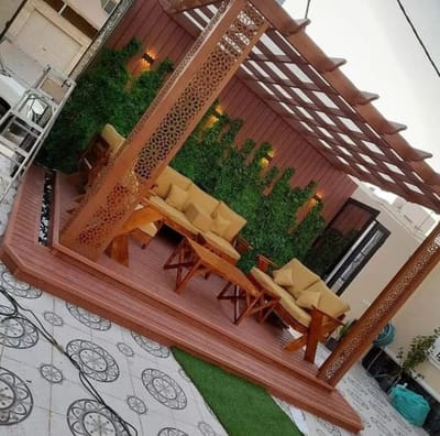 تركيب برجولات خشبيه في جدة