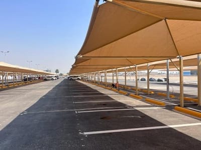 تركيب مظلات قماشية في جدة