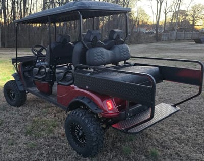 Ditch the Sand Struggles: Why an Electric 4WD Golf Cart is Your Beach Day Game Changer