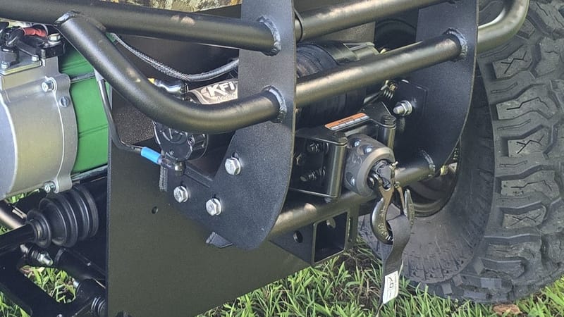 Optional 3500 LBS Winch