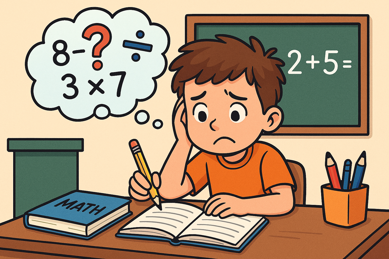 أنواع صعوبات تعلم الرياضيات