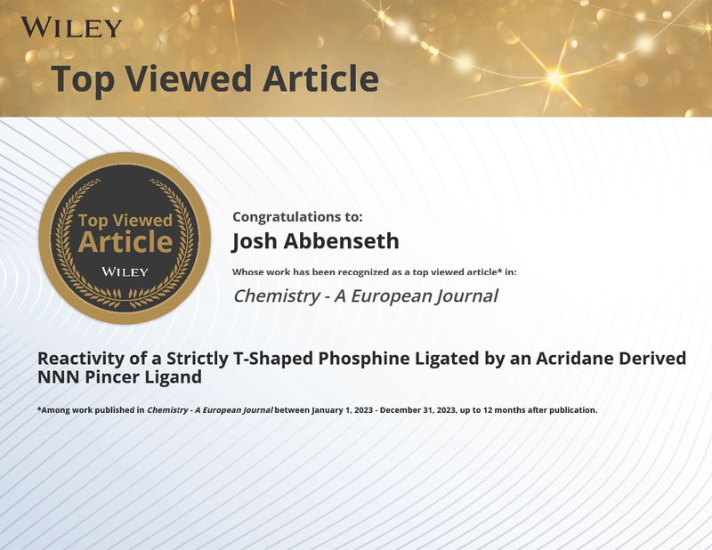 Top viewed article award