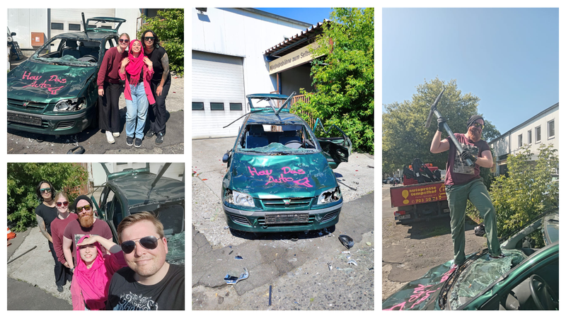 Totaled at Tempelhof