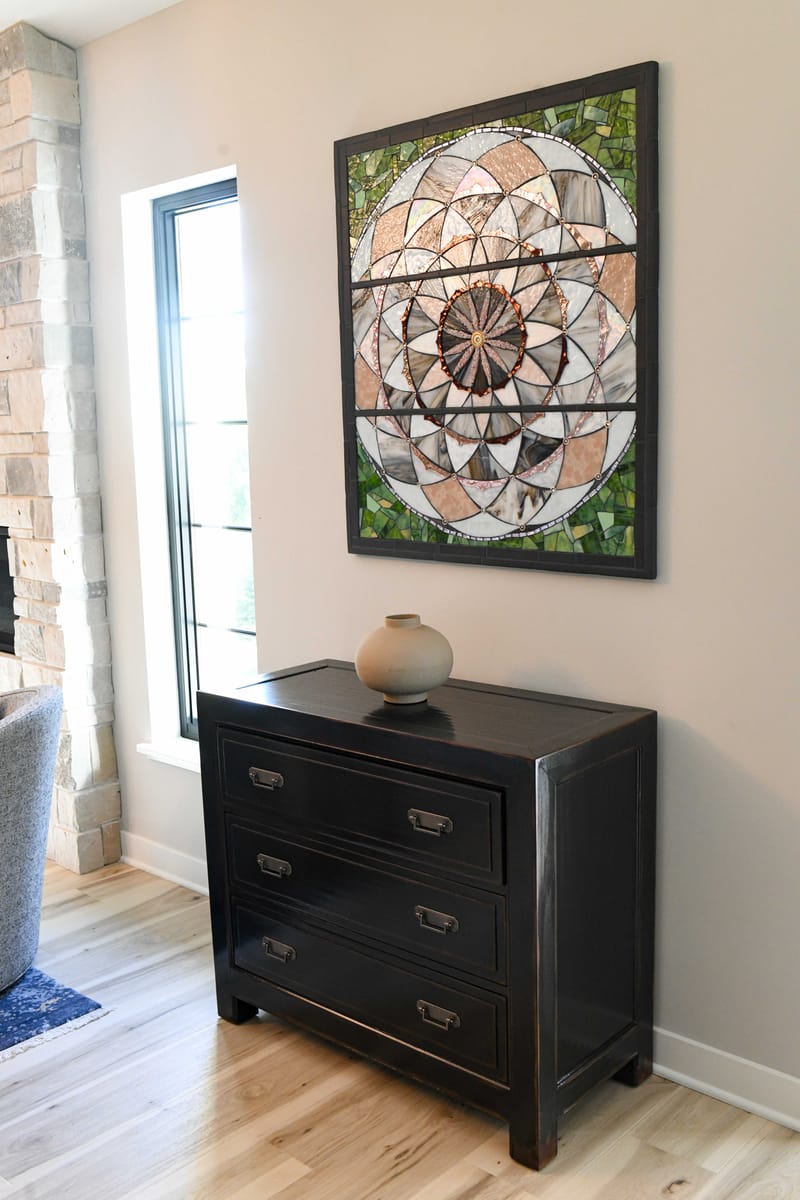 Dahlia At Dawn (Photos from client's home)