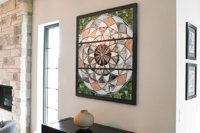 Dahlia At Dawn (Photos from client's home)