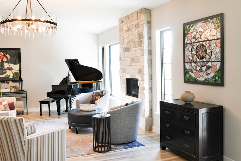 Dahlia At Dawn (Photos from client's home)