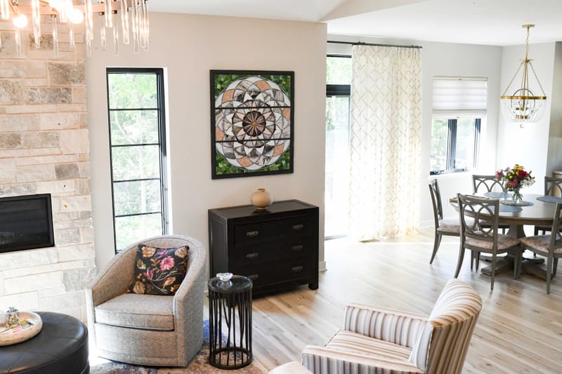 Dahlia At Dawn (Photos from client's home)