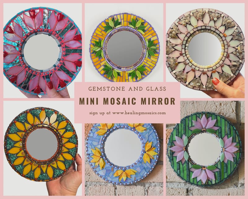 Postponed till Summer: 4/18-4/19/26 - Mosaic Mirror Class